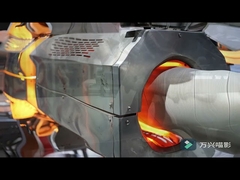 তেল ও গ্যাসের জন্য ইস্পাত শক্তিশালী স্পুলযোগ্য আরটিপি পাইপ এক্সট্রুশন লাইন